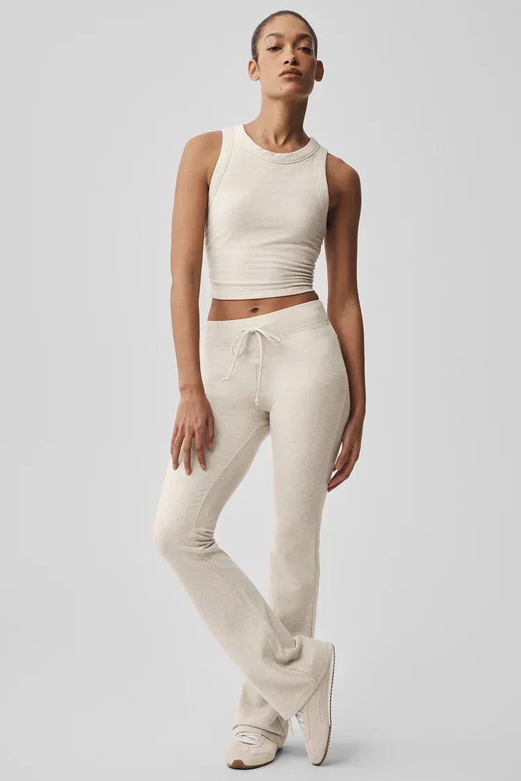 Alo - Sway Fleece Bell-Bottom Pants