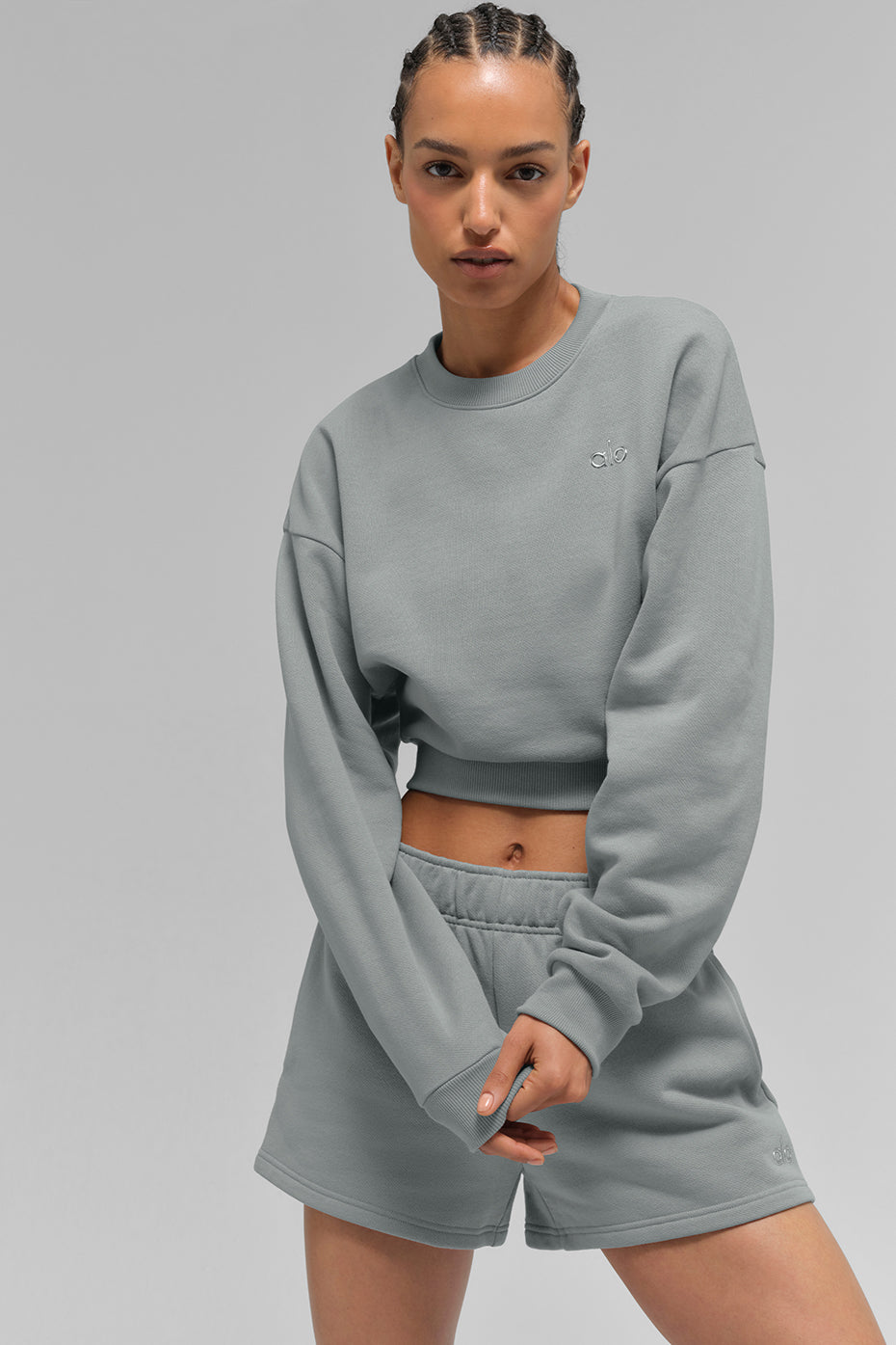 Alo - Cropped Crew Neck