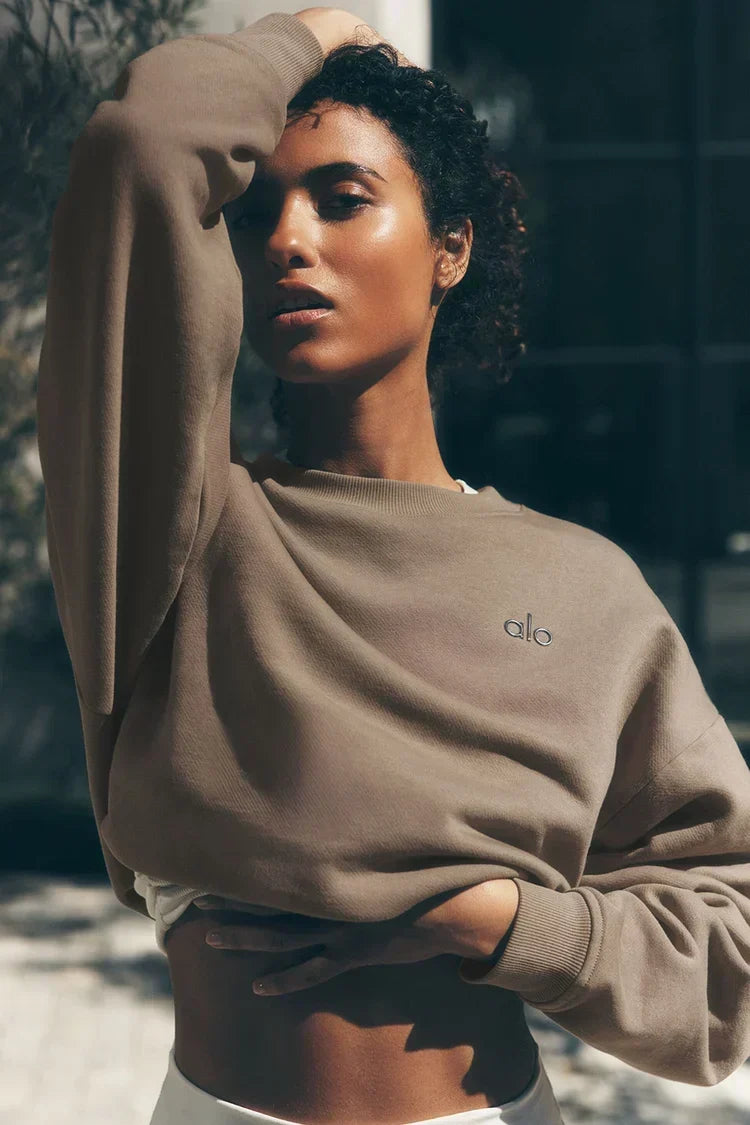 Alo - Crew Neck Sweatshirt