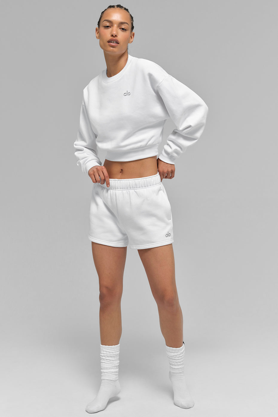 Alo - Cropped Crew Neck
