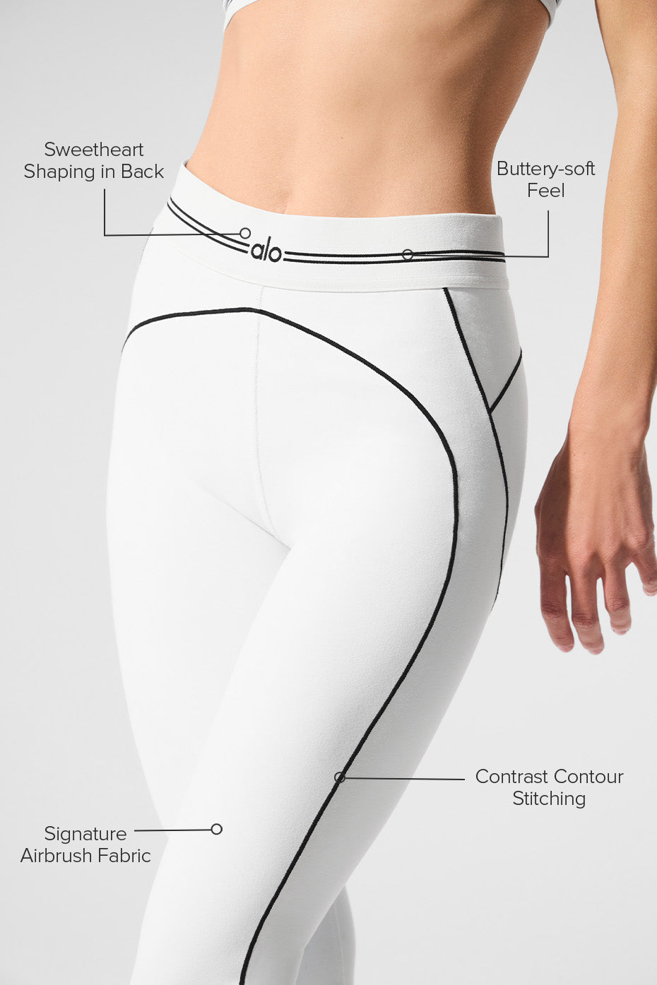 Alo - Legging Airbrush High-Waist 7/8