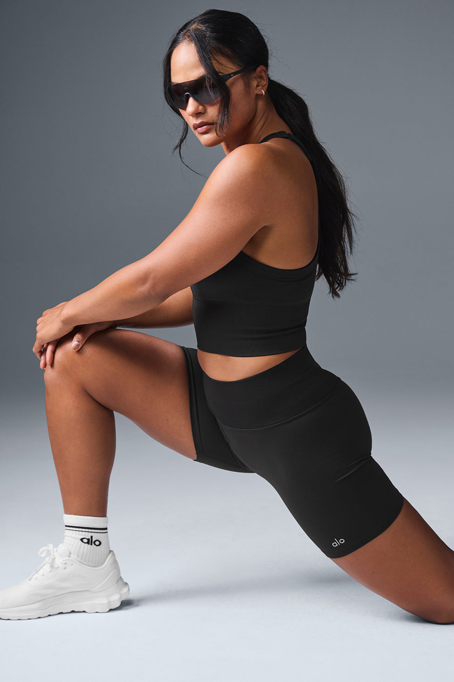 Alo - short Favorite 5" Seamless Ribbed "Best Seller"