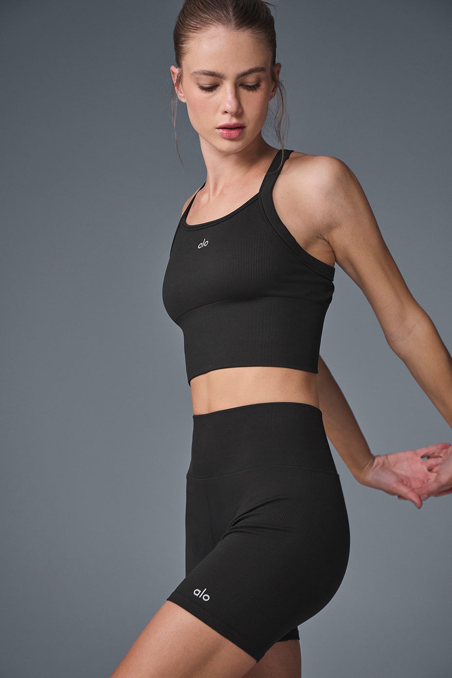 Alo - short Favorite 5" Seamless Ribbed "Best Seller"
